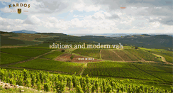 Desktop Screenshot of kardos-tokaj.com